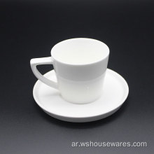 مجموعة جديدة من الأدوات السيراميك CERAMIC 90CC CUP &amp; SAUCER